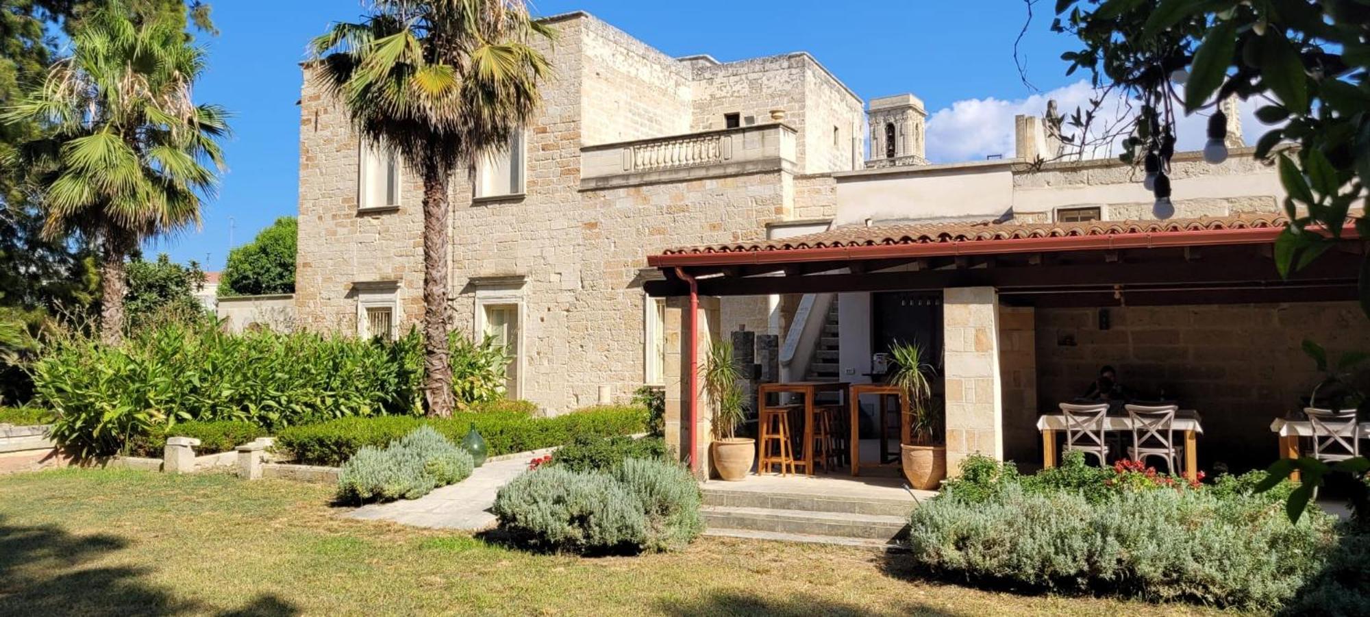Bed and Breakfast Palazzo De Carlo E Il Parco Dei 7 Pozzi Lecce Zewnętrze zdjęcie